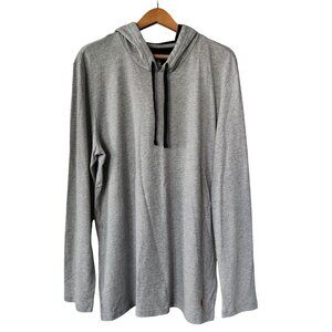 Polo Ralph Lauren Supreme Comfort Long Sleeve Hodded TShirt Men's Size M Gray
